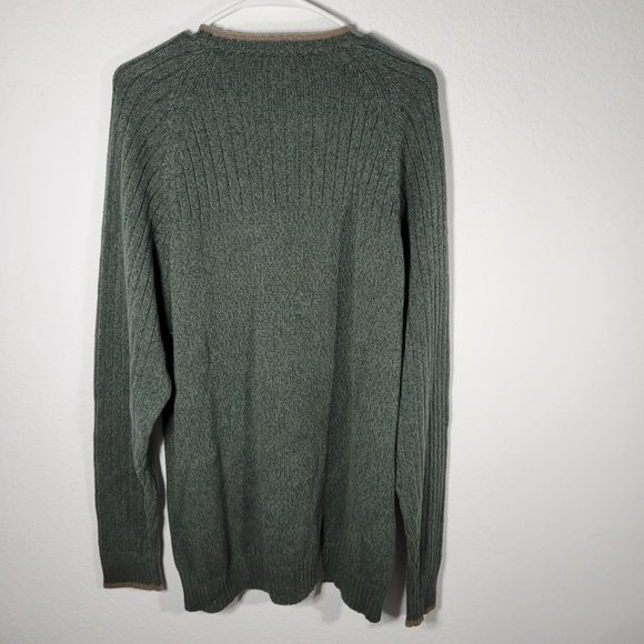 Columbia XL Men ribbed sweater pullover cotton - Picture 5 of 7